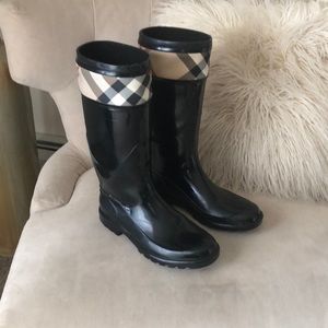 Authentic Burberry boots